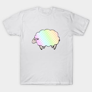 Pastel Rainbow Polkadot Sheep T-Shirt